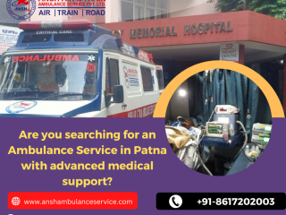 Ansh Air Ambulance Service in Chennai  Punctual to Reach Destination Hospital
