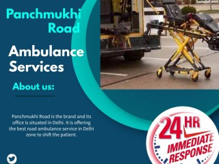 Panchmukhi Road Ambulance Services in Faridabad, Delhi  NCR with Medical Care Services