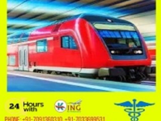 Use Helpful Patient Transfer Train Ambulance Service in Patna by King