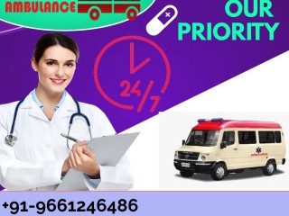 Jansewa Panchmukhi Ambulance in Muzaffarpur with Advanced Medical Tools