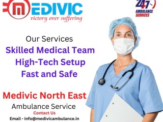 Medivic Ambulance Service in Dharmanagar| Well-Equipped Setup