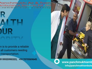 Panchmukhi Road Ambulance Services in Buddh Vihar, Delhi NCR with Emergencies Help