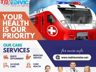 Take Medivic Train Ambulance in Guwahati with Proper Prominence on Safety
