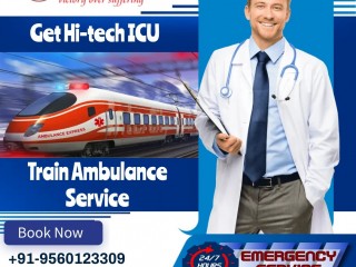 Grab Medivic Train Ambulance in Ranchi with Top-Class ICU Facility