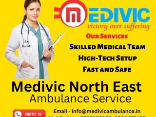 Medivic Ambulance Service in Itanagar with Specialized Medical Team