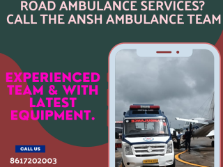 Ansh Air Ambulance Service in Mumbai  Bed-To-Bed Transfer with All Updated Medical Care