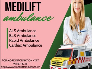 Ventilator Ambulance Service in Delhi by Medilift