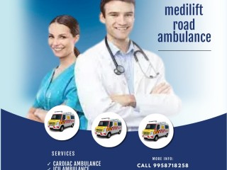Cardiac Ambulance Service in Mayur Vihar, Delhi by Medivic Northeast