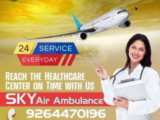 Now Quickly Transfer Unwell patients with Sky Air Ambulance from Agra to Delhi