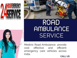 Medivic Ambulance Service in Hatia, Jharkhand  Finest, and Safest