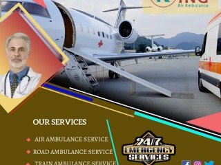 Get the Secure Bed-to-Bed Transfer Air Ambulance Services in Delhi