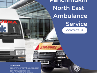 Panchmukhi North East Ambulance Service in Dispur With bed-to-bed Transport Facility