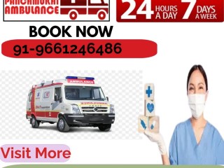 Fastest Patient Transportation with Trusted Medical Care Ambulance in Janakpuri by Jansewa Panchmukhi