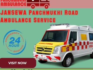 Superior and Most Trusted  Road Ambulance in Madhubani by Jansewa Panchmukhi