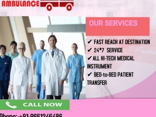 Jansewa Panchmukhi Ambulance in Patna is offering Medical Transportation Service 24/7