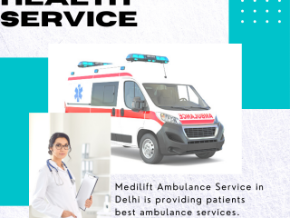 Ambulance Service in Vasantkunj, Delhi| Large and Small ambulances