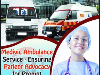 Medivic Ambulance Service in Saguna More, Patna| Skilled Medical Staff