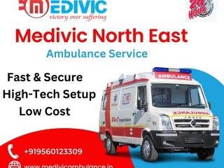 Medivic Ambulance Service in Tinsukia  Bed-to-Bed Facility