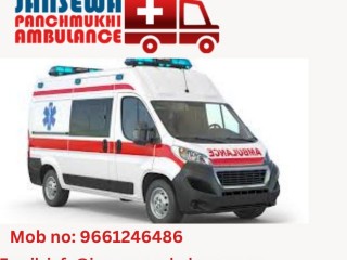 Fastest and Secure Ambulance Service in Sipara, Patna by Jansewa Panchmukhi