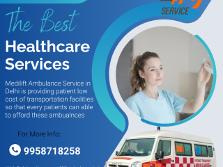 Ambulance Service in Katihar, Bihar by Medilift| Emergency patients transportation
