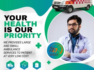 Ambulance Service in Samastipur, Bihar by Medilift| Large and Small ambulances for patients
