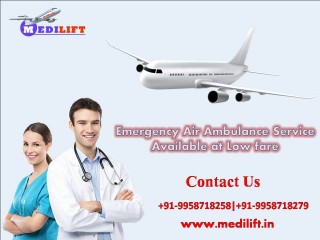 Obtain The Fastest Air Ambulance in Ranchi for Critical Transfer
