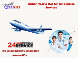 Transfer The Ailing Without Risk Using Medilift Air Ambulance in Guwahati