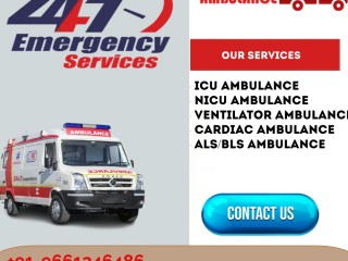 Jansewa Panchmukhi Ambulance in Ranchi is Fully Equipped with all Medical Services