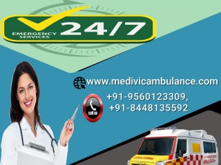 Ambulance Service in Ranchi with skilled medical staff