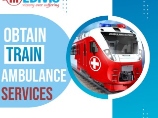 Medivic Aviation Train Ambulance Service in Dibrugarh for Uninterrupted Transportation