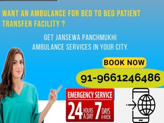 Jansewa Panchmukhi Ambulance in Gandhi Maidan all the Necessary Medical Gadgets