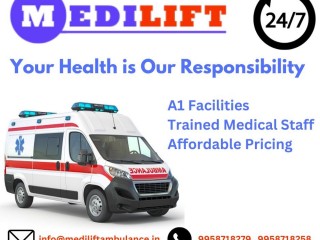 Life-Saving | Ambulance Service in Camac street , Kolkata by Medilift