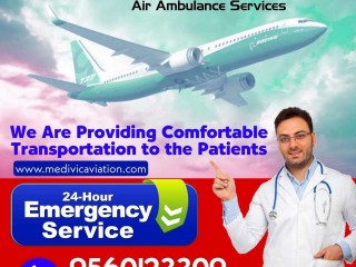 Book 24/7 Hours Medivic Air Ambulance in Kolkata for Quick Shifting Service