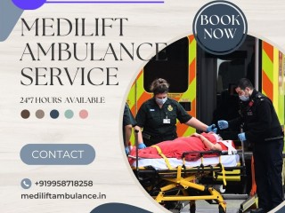 Medilift Ambulance Service in Vikash Naga in Ranchi: First call service
