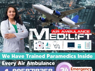 Pick the Commendable ICU Air Ambulance Services in Patna by Medilift