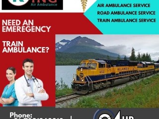 Get Low-Cost Packages Train Ambulance Service in Guwahati