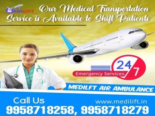 Book Air Ambulance Services in Chennai by Medilift with Bed-to-Bed Help at a Low Cost