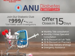 ANU Diabetic & Obesity Clinic | Best Diabetologist
