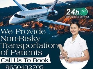 Grab Air Ambulance Service in Kolkata with Hi-tech Medical Support from Medivic