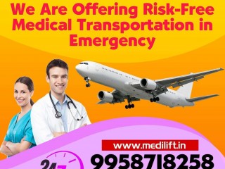 Choose Air Ambulance Service in Allahabad by Medilift with Top Notch Enhancement
