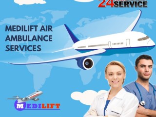 Take the Latest Air Ambulance Service in Jamshedpur by Medilift for Expedient Shifting