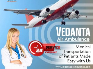 Choose Trusted ICU Setup by Vedanta Air Ambulance Service in Indore
