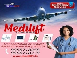 Acquire Air Ambulance Service in Bangalore with Multiple Medical Setup by Medilift