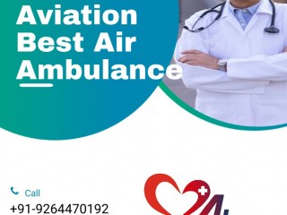 Book Air Ambulance Service in Nagpur by Medivic with an expert Medical squad