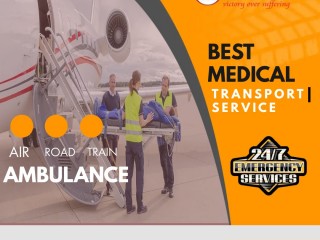 Hire Air Ambulance Service in Varanasi with Experienced medical staff