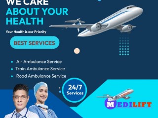 Quickly Pick Medilift Air Ambulance Services in Chennai at Right Cost with Medical Aids