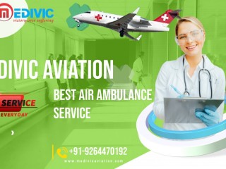 Medivic Aviation Air Ambulance Services in Agra with Specialized Medical squad