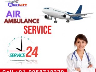 Get Medilift Air Ambulance Service in Patna Provides Optimal Emergency Patient Shifting