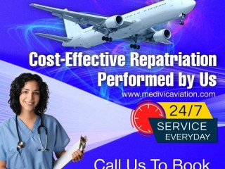 Hire Medivic Air Ambulance Service in Kolkata at Regular Price Rate