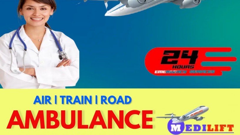 pick-rescue-air-ambulance-service-in-dibrugarh-via-medilift-with-unconventional-support-big-0
